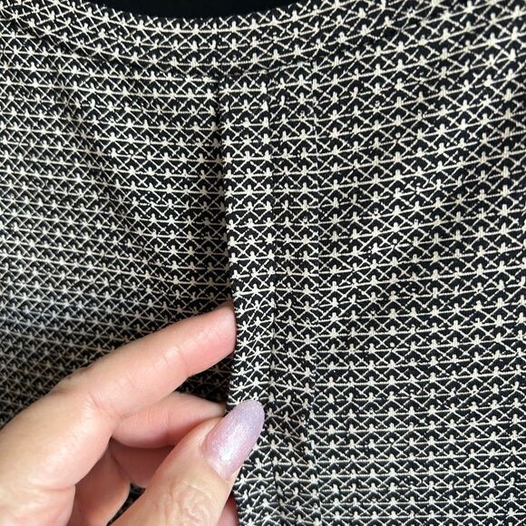 J.Jill Wearever Black/White Dress - Picture 4 of 5